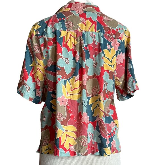 Marine Layer Colorful Floral Button Down Shirt - Picture 7 of 15